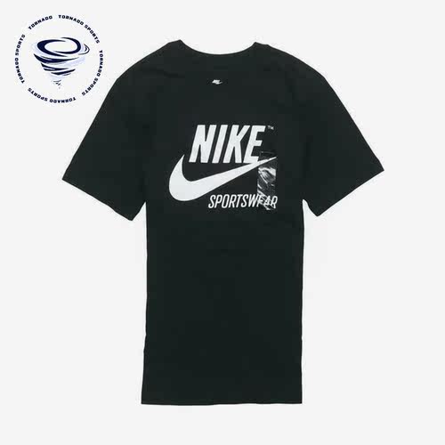 Nike/耐克正品夏季新款男子针织印花运动短袖BV0627-010