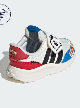 Adidas/阿迪达斯正品新款小童耐磨舒适缓震休闲运动鞋IH8099