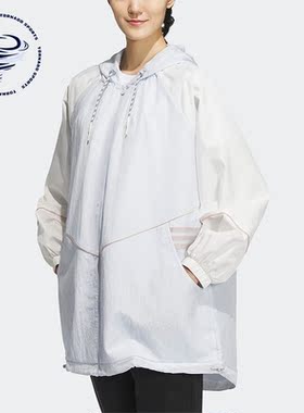 Adidas/阿迪达斯正品春季NEO女子运动休闲夹克外套IK3417