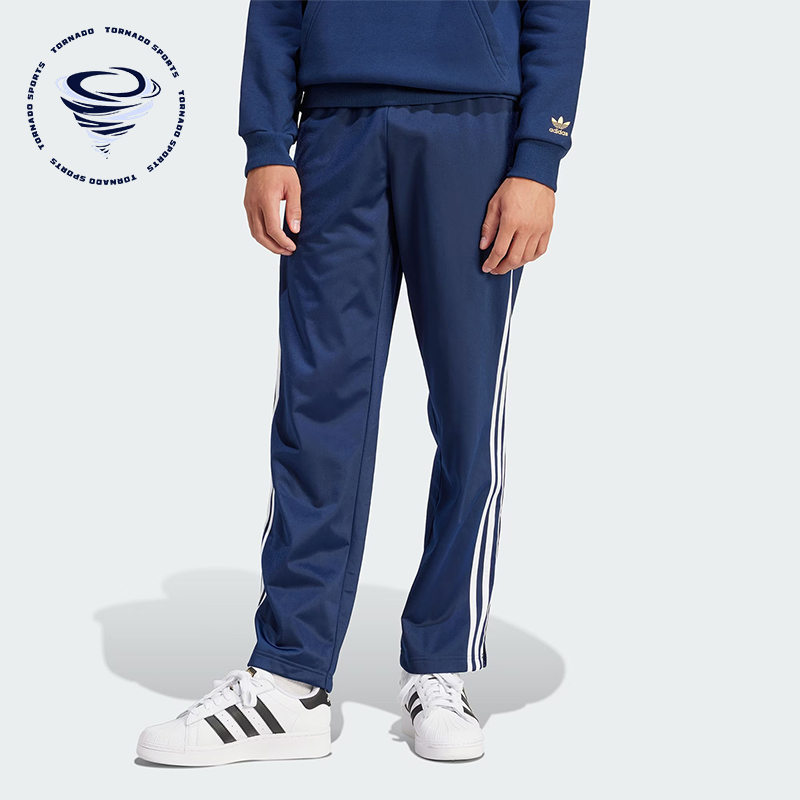 阿迪达斯男士复古运动长裤