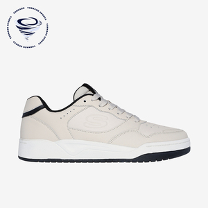 Skechers/斯凯奇正品新款男士运动时尚透气系带缓震熊猫板鞋
