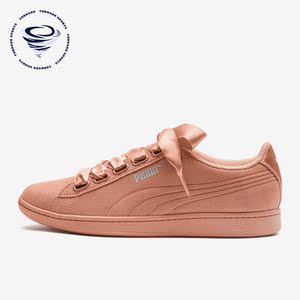 Puma/彪马正品VIKKY RIBBON翻皮复古女子休闲运动板鞋366416-05