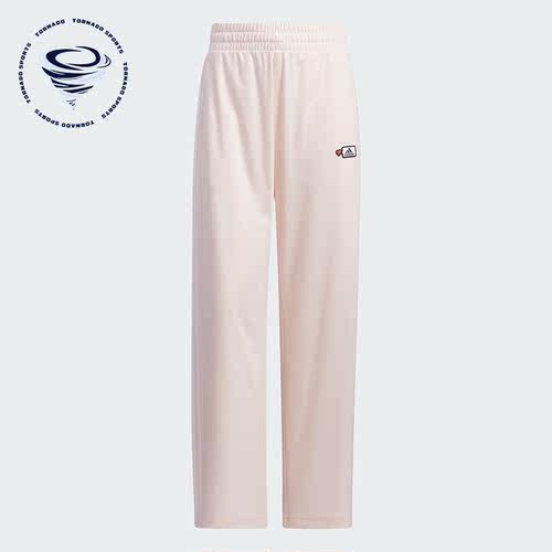 阿迪达斯夏女子休闲宽松直筒长裤