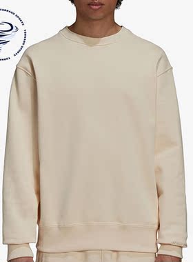 Adidas/阿迪达斯正品男女款跑步训练时尚圆领运动休闲卫衣 H58310