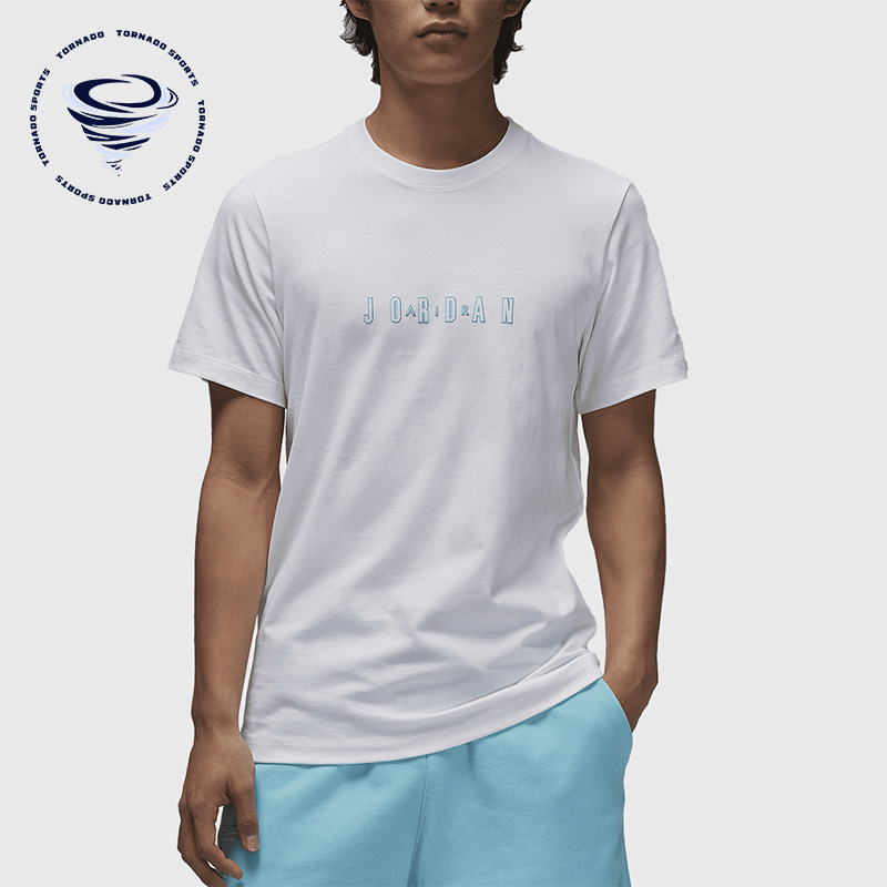 Nike/耐克正品夏季男子JORDAN运动休闲圆领短袖T恤DX9580-100