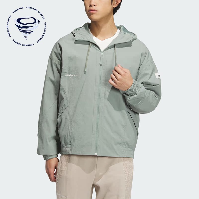 阿迪达斯正品男子休闲外套
