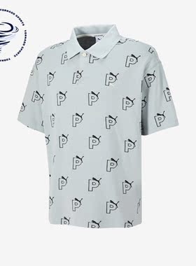 Puma/彪马正品新款男子运动透气休闲翻领T恤539664-80