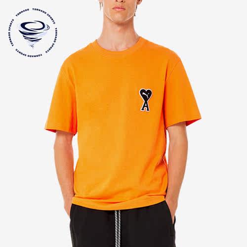 Puma/彪马正品X AMI联名男女同款时尚休闲短袖上衣535992-72