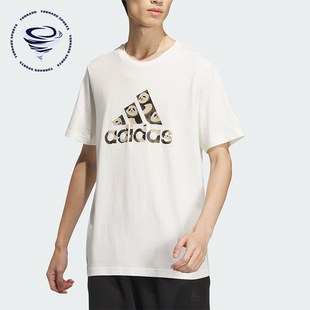 阿迪达斯正品 运动潮流圆领短袖 男士 T恤JI6840 TEE1 Adidas