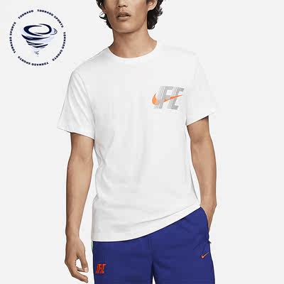 Nike/耐克正品DRI-FIT男子足球夏季圆领运动T恤FD0040-100