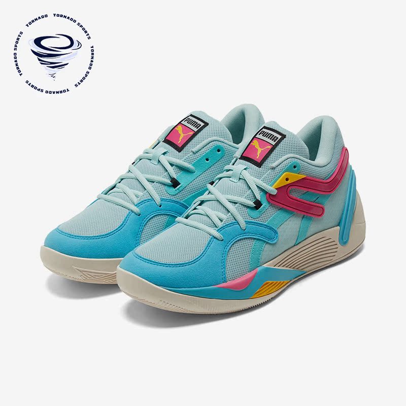 Puma/彪马正品新款男女减震回弹透气低帮运动训练篮球鞋376582-08