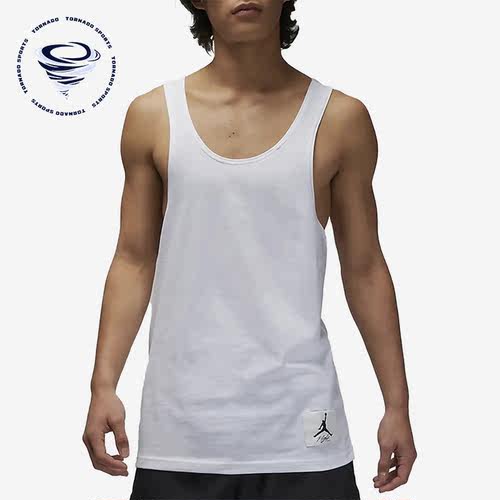 Nike/耐克正品JORDAN新款男子运动休闲无袖背心DX9586-100
