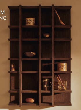 丹麦ferm LIVING Tilem Shelf系列置物架陈列架多层储物格北欧