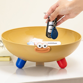 创意放钥匙收纳进门入户玄关摆件现代简约鞋 柜客厅果盘装 饰品托盘