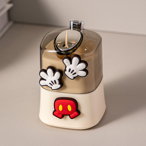 牙签盒自动弹出按压式