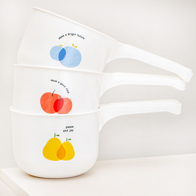 水瓢家用大号简约塑料加厚长柄水舀子厨房水漂洗头洗澡勺子瓢水勺