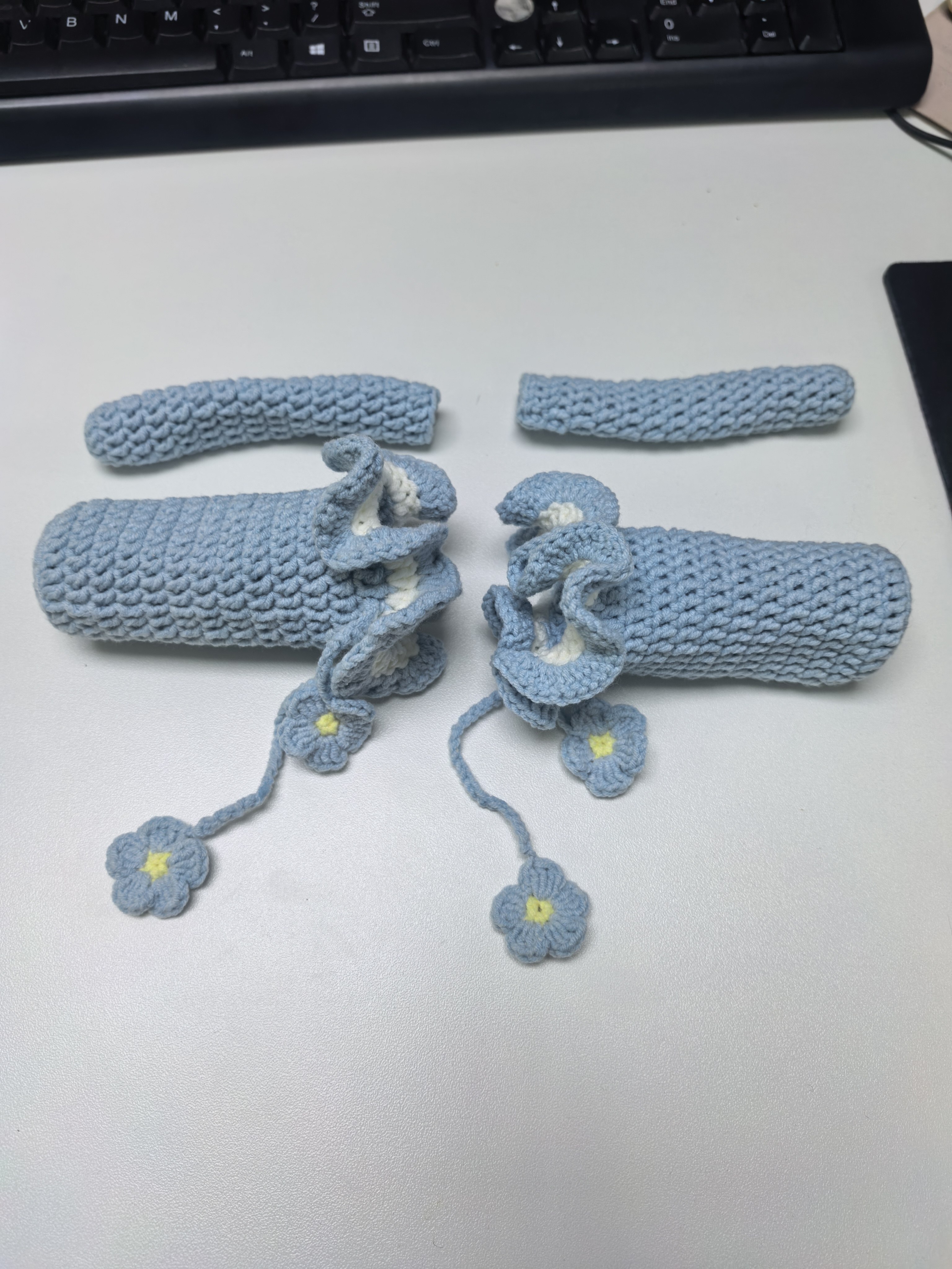 电动车把套刹车套保温毛线防凉手工钩织成品电三轮摩托车防滑耐磨,服饰配件/皮带/帽子/围巾,DIY编织材料包,淘宝优惠券,粉丝福利购,淘宝优惠卷