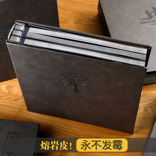 相册影集diy相册本纪念册收纳覆膜粘照片手工粘贴式自家新疆包邮