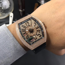 满天星自动机械手表2021夏季新品酒桶形奢华时尚进口机芯男士腕表