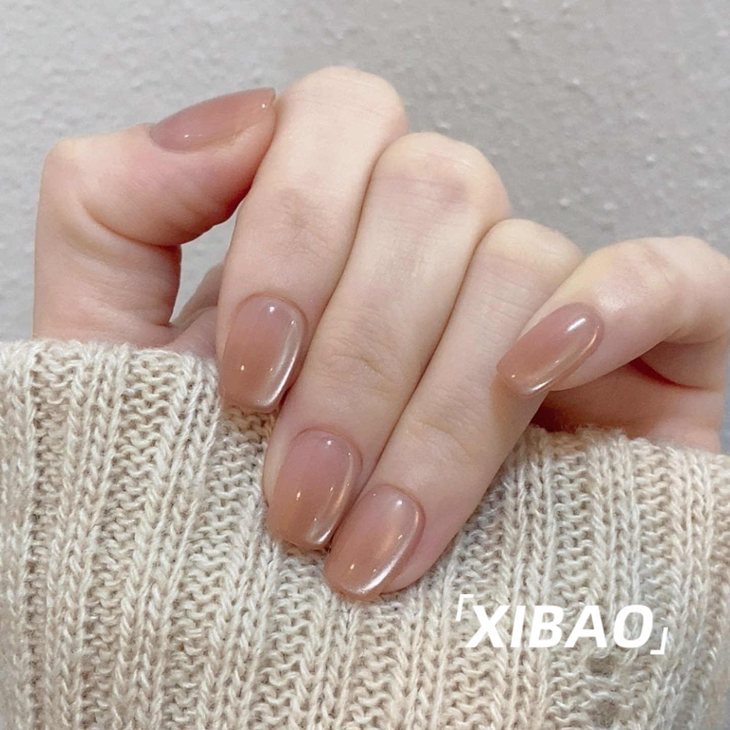 美甲实拍纯手工制作绝美穿戴甲