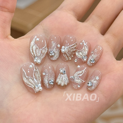 【现货秒发】超仙精致鱼尾穿戴甲