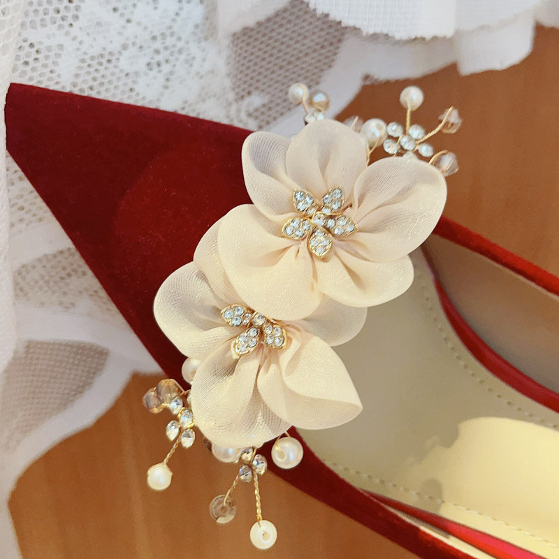 秀禾鞋装饰配件可拆卸珠花鞋扣古装宋服女鞋手工钻鞋夹婚纱高跟鞋,服饰配件/皮带/帽子/围巾,鞋扣,淘宝优惠券,粉丝福利购,淘宝优惠卷