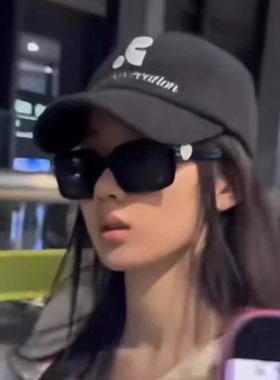 女款太阳眼镜明星日记防晒高级感