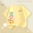 Cotton Short sleeved T-shirt with Milk Yellow Pocket Egg Size xColorful Egg Size Z7