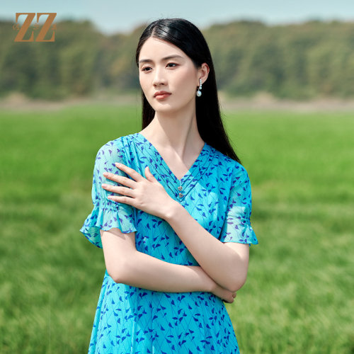 佐尔美2022夏季新款桑蚕丝