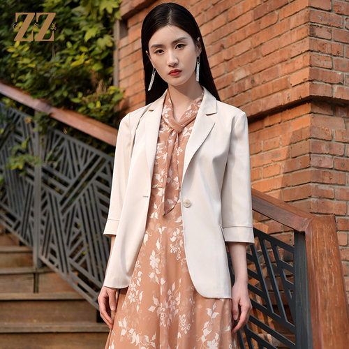 佐尔美2022春季新款西装通勤