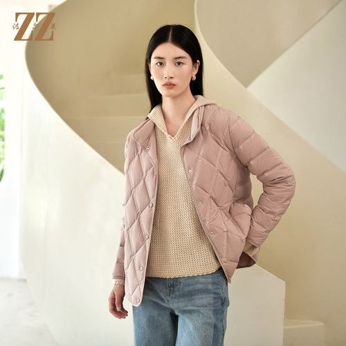 简约时尚百搭短款羽绒服