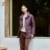 佐尔美冬季 双面穿经典 老钱风松紧腰羽绒服女新年礼M44YY10