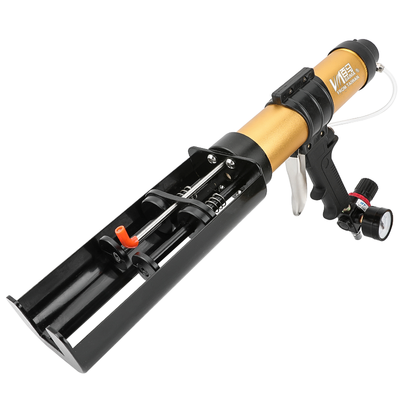 百马BM-MF3气动双管AB混合打胶枪双管卫士胶门窗组角胶注胶美缝剂