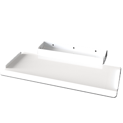 工业自动化设备鼠标键盘支架可折叠带收纳盒键盘壁挂托架鼠标托板