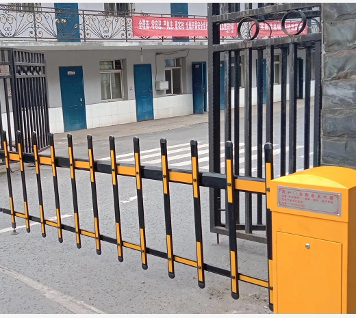 捷顺道闸杆铝合金蓝卡栅栏杆停车杆门卫停车场升降栏车挡车杆定制