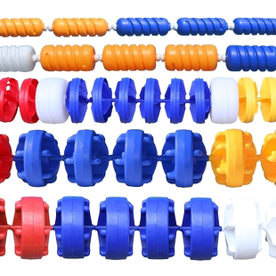 泳池泳道线游泳池泳道线游泳水线游泳馆分道线浮球浮漂赛道分割线