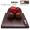 Go 22.8cm Wooden Plate+Beech Can+Double sided Convex C-shaped New Cloud Red Sandalwood Plate