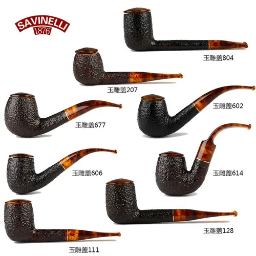 Импортированный дым Dou Shinmuken Итальянский Savinelli Safen Jade Caring Series Отправка аксессуаров по доступу табака