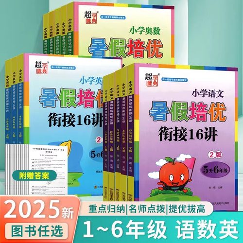 小学暑假培优衔接16语文