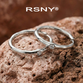 RSNY造型耳环时尚 新品 百搭简约设计气质通勤日常精致设计感耳饰