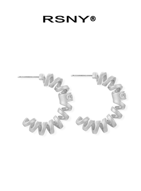 RSNY fine glasses弹簧线耳环个性气质简约轻奢高级感耳饰R1610