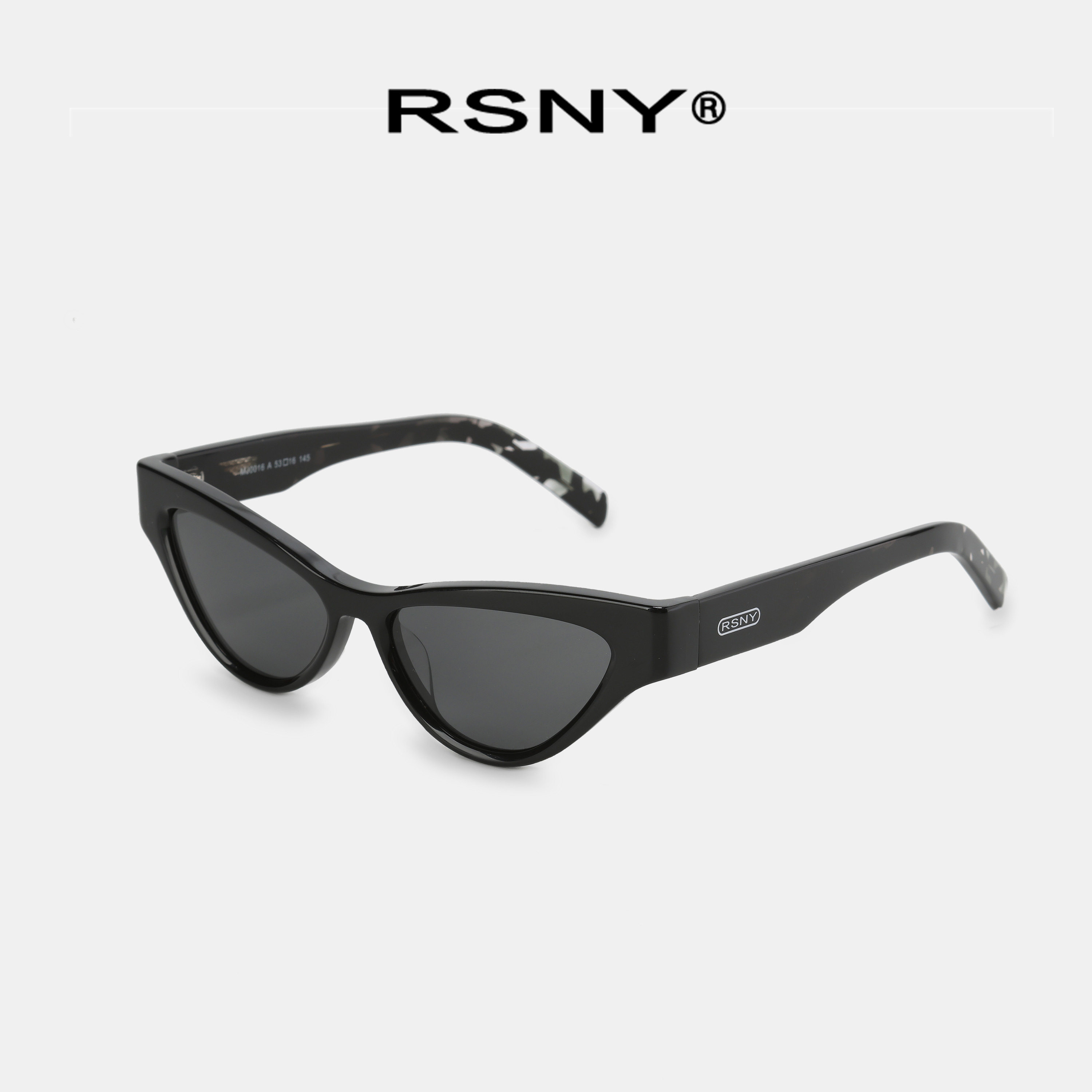 RSNY Dazzling Sharp猫眼太阳眼镜个性轻奢百搭高级感墨镜MJ0016A