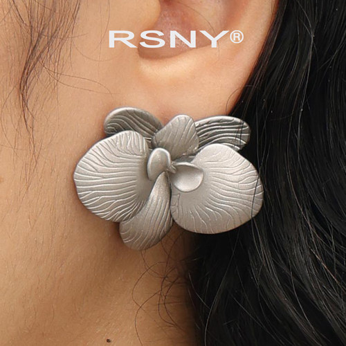 RSNYTheOriginal花朵装饰耳钉