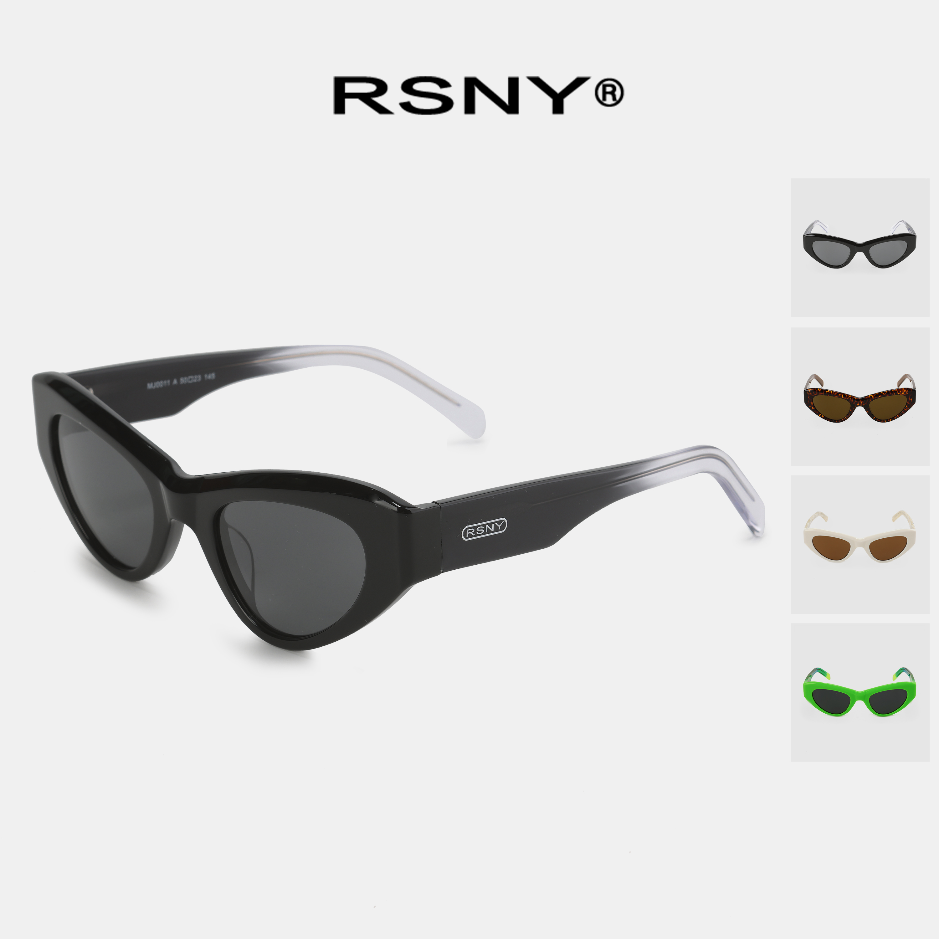 RSNYDazzlingSOFT猫眼太阳眼镜