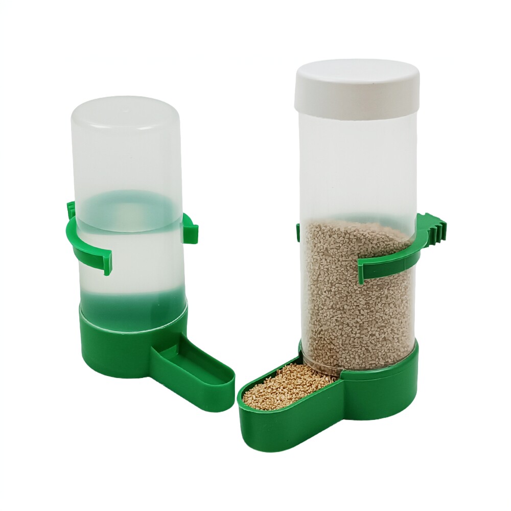 【好货新品】鹦鹉饮水器小鸟喝水器鸽子食槽芦丁鸡食盒喂食鸟专用