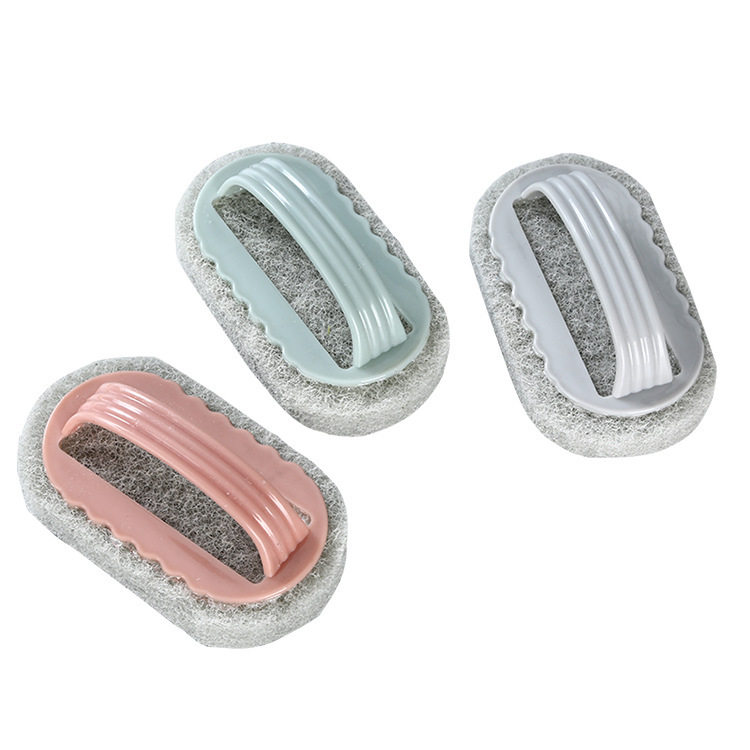 厨房去污神器手柄清洁刷高效魔力海绵擦洗锅瓷砖浴缸专用工具