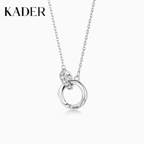 KADER莫比乌斯银项链轻奢小众