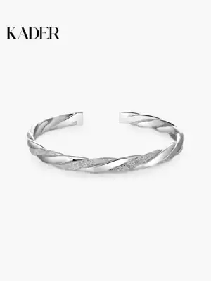 Silver bracelet women's fashion light luxury ins niche design cold wind Sterling silver bracelet Mother's Day gift for mother