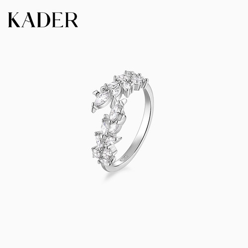 KADER开朵碎星麦穗戒指女戒简约高级单戒时尚小众设计感生日礼物