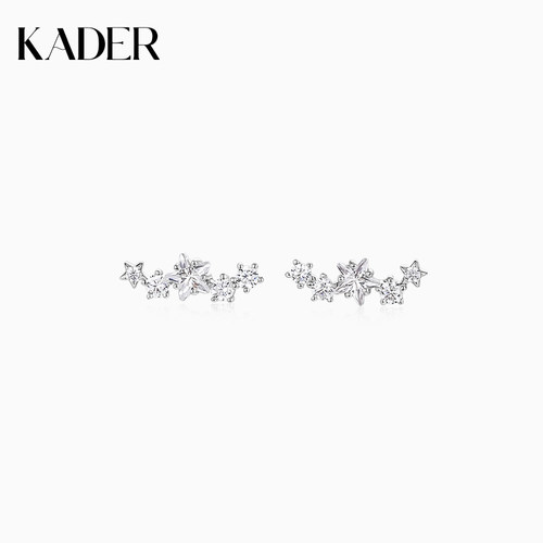 卡蒂罗满天星耳钉女生